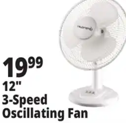 Ocean State Job Lot Penguin Oscillating Desk Fan 12 offer