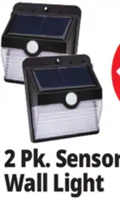 Ocean State Job Lot Outdoor Living Accents Solar Sensor Wall Lights 2 Count offer