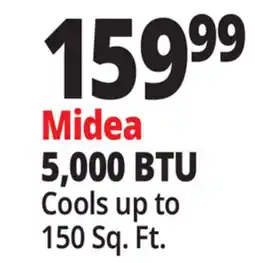 Ocean State Job Lot MIDEA 5 000 BTU ComfortSense Air Conditioner offer