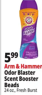 Ocean State Job Lot Arm & Hammer In-Wash Fresh Burst Scent Booster 24 oz offer