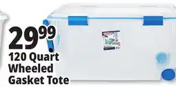 Ocean State Job Lot Sterilite Wheeled Gasket Storage Box 120 Qt offer