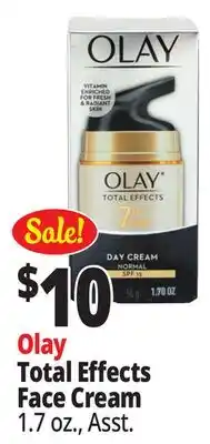 Ocean State Job Lot Olay Total Effects 7-In-1 Day Cream 1.7 oz offer