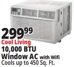 Ocean State Job Lot Cool Living 10,000 BTU Window AC offer