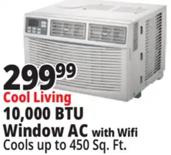 Ocean State Job Lot Cool Living 10,000 BTU Window AC offer