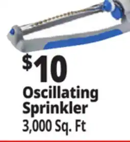 Ocean State Job Lot Tiller & Rowe Oscillating Sprinkler 3 000 sqft offer
