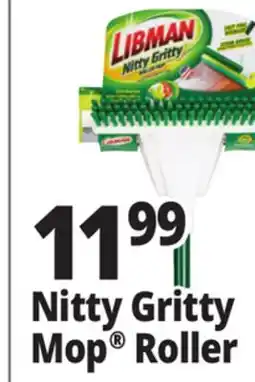 Ocean State Job Lot Libman Nitty Gritty Roller Mop offer