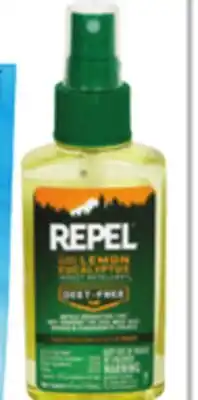 Ocean State Job Lot Repel Plant-Based Lemon Eucalyptus Insect Repellent 4 oz offer