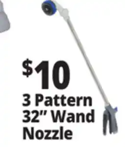 Ocean State Job Lot Tiller & Rowe 3-Pattern Adjustable Head Watering Wand offer