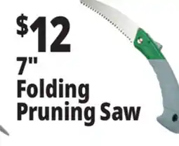Ocean State Job Lot 7 Folding Pruning Saw offer