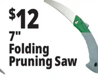 Ocean State Job Lot 7 Folding Pruning Saw offer