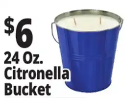 Ocean State Job Lot 24 Oz. Citronella Bucket offer
