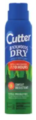 Ocean State Job Lot Cutter Backwoods Dry Insect Repellent 4 oz offer
