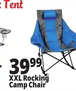 Ocean State Job Lot Rocking Camp Chair XXL offer
