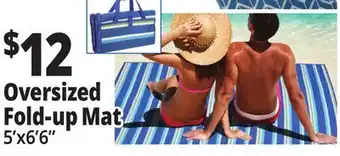 Ocean State Job Lot 2-Person Outdoor Fold-Up Mat 5'x6.5' offer
