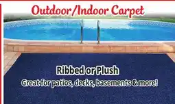 Ocean State Job Lot Indoor/Outdoor 3'4x5' Ribbed Carpet offer