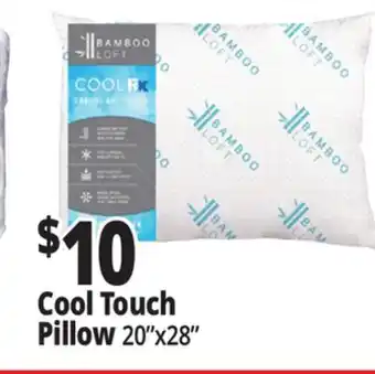 Ocean State Job Lot Cool RX Cooling Knit Jumbo Pillow offer