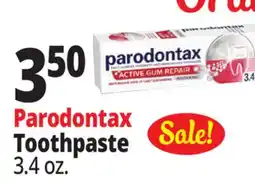Ocean State Job Lot parodontax Clean Mint Toothpaste 3.4 oz offer