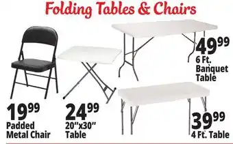 Ocean State Job Lot Folding Tables & Chairs offer