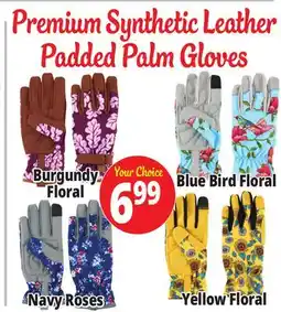 Ocean State Job Lot Premium Synthetic Leather Padded Palm Gloves offer