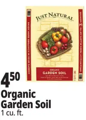Ocean State Job Lot Just Natural Organic Garden Soil 1 cu ft offer