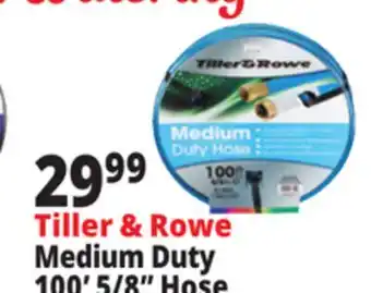 Ocean State Job Lot Tiller & Rowe 5/8 Medium-Duty Hose 100' offer