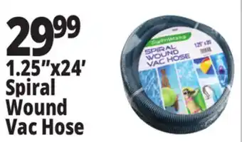 Ocean State Job Lot SwimWorks Spiral Wound Pool Vacuum Hose 1.25 x 25' offer