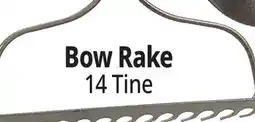 Ocean State Job Lot Tiller & Rowe Fiberglass Handle Bow Rake offer