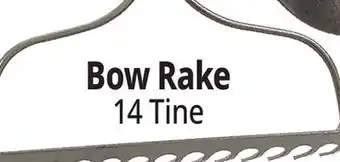 Ocean State Job Lot Tiller & Rowe Fiberglass Handle Bow Rake offer