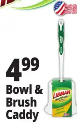 Ocean State Job Lot Libman Bowl Brush & Caddy 2 Piece offer
