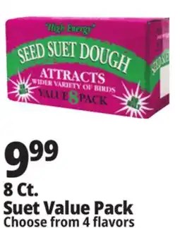 Ocean State Job Lot Seed & Suet High Energy Suet Value Pack 8 Count offer