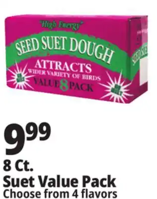 Ocean State Job Lot Seed & Suet High Energy Suet Value Pack 8 Count offer