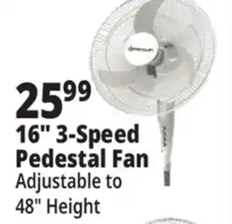 Ocean State Job Lot Penguin Pedestal Fan 16 offer