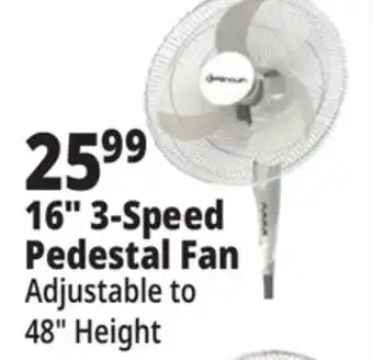 Ocean State Job Lot Penguin Pedestal Fan 16 offer