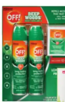 Ocean State Job Lot OFF! Deep Woods Insect Repellent V Combo Pack offer