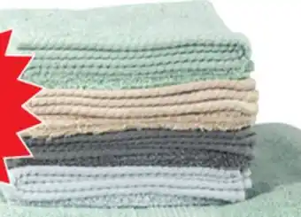 Ocean State Job Lot 6 Pk. Wash Cloths or 2 Pk. Hand Towels offer
