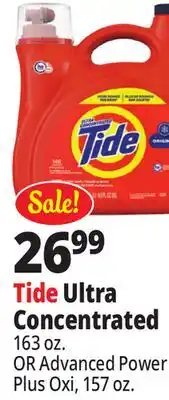 Ocean State Job Lot Tide Ultra Concentrated Original Laundry Detergent 163 oz offer