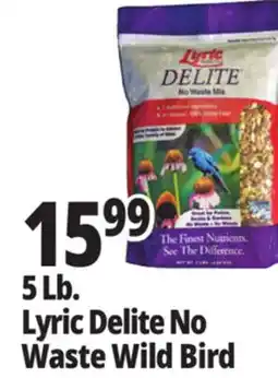 Ocean State Job Lot 5 Lb. Lyric Delite No Waste Wild Bird offer