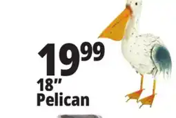 Ocean State Job Lot 18 Pelican Garden Statue offer