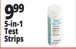 Ocean State Job Lot SwimWorks 5-In-1 Test Strips for Chlorine 50 Count offer