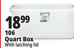 Ocean State Job Lot Sterilite Latch Top Storage Box 106 Qt offer