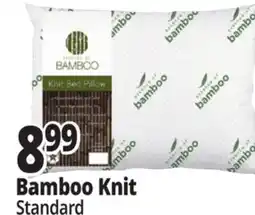 Ocean State Job Lot Essence of Bamboo Knit Jumbo Pillow offer