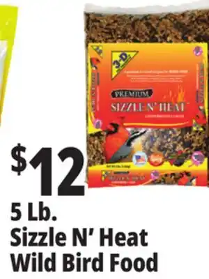 Ocean State Job Lot 5 Lb. Sizzle N' Heat Wild Bird Food offer