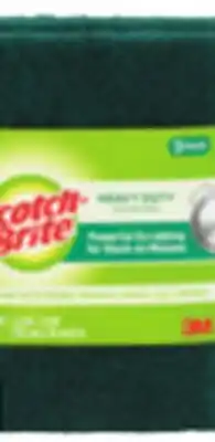Ocean State Job Lot Scotch-Brite Non-Scratch Scrub Sponges 3 Pack offer