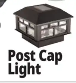Ocean State Job Lot Solar LED Post Cap Light 5.25 offer