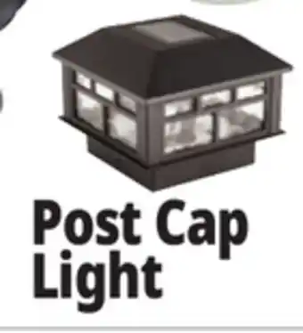 Ocean State Job Lot Solar LED Post Cap Light 5.25 offer
