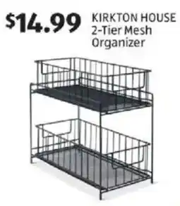Aldi Kirkton house 2-tier mesh organizer offer