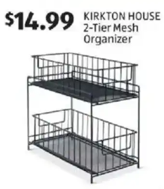 Aldi Kirkton house 2-tier mesh organizer offer