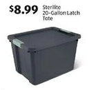 Aldi Sterilite latch tote offer