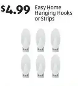 Aldi Easy home hanging hooks or strips offer