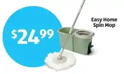 Aldi Easy home spin mop offer